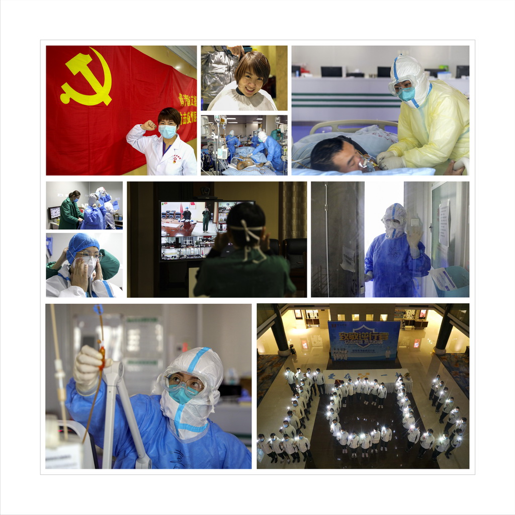 马怡睿《青海援鄂医疗队》